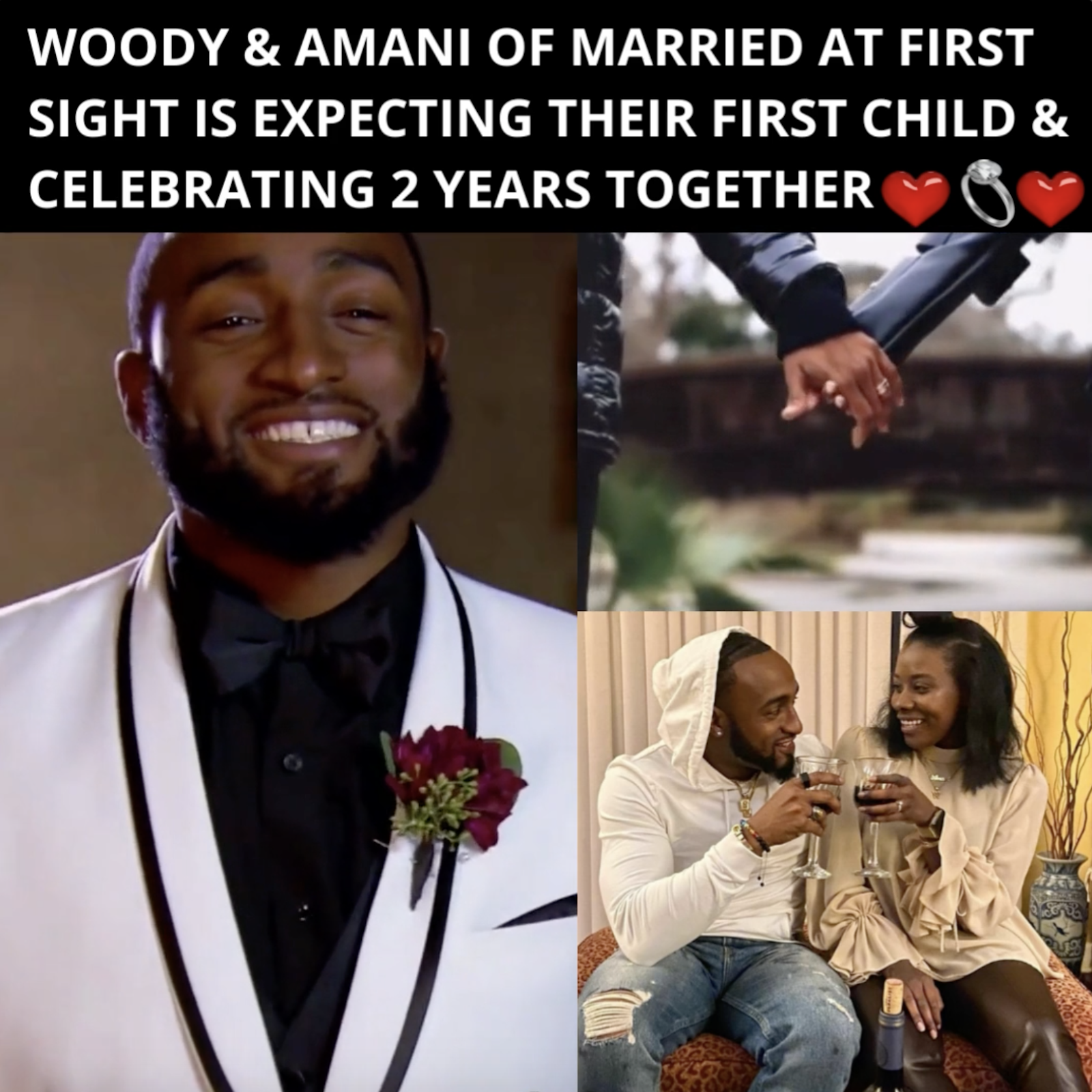 Married At First Sight Woody and Amani Randall Expecting Their First Child