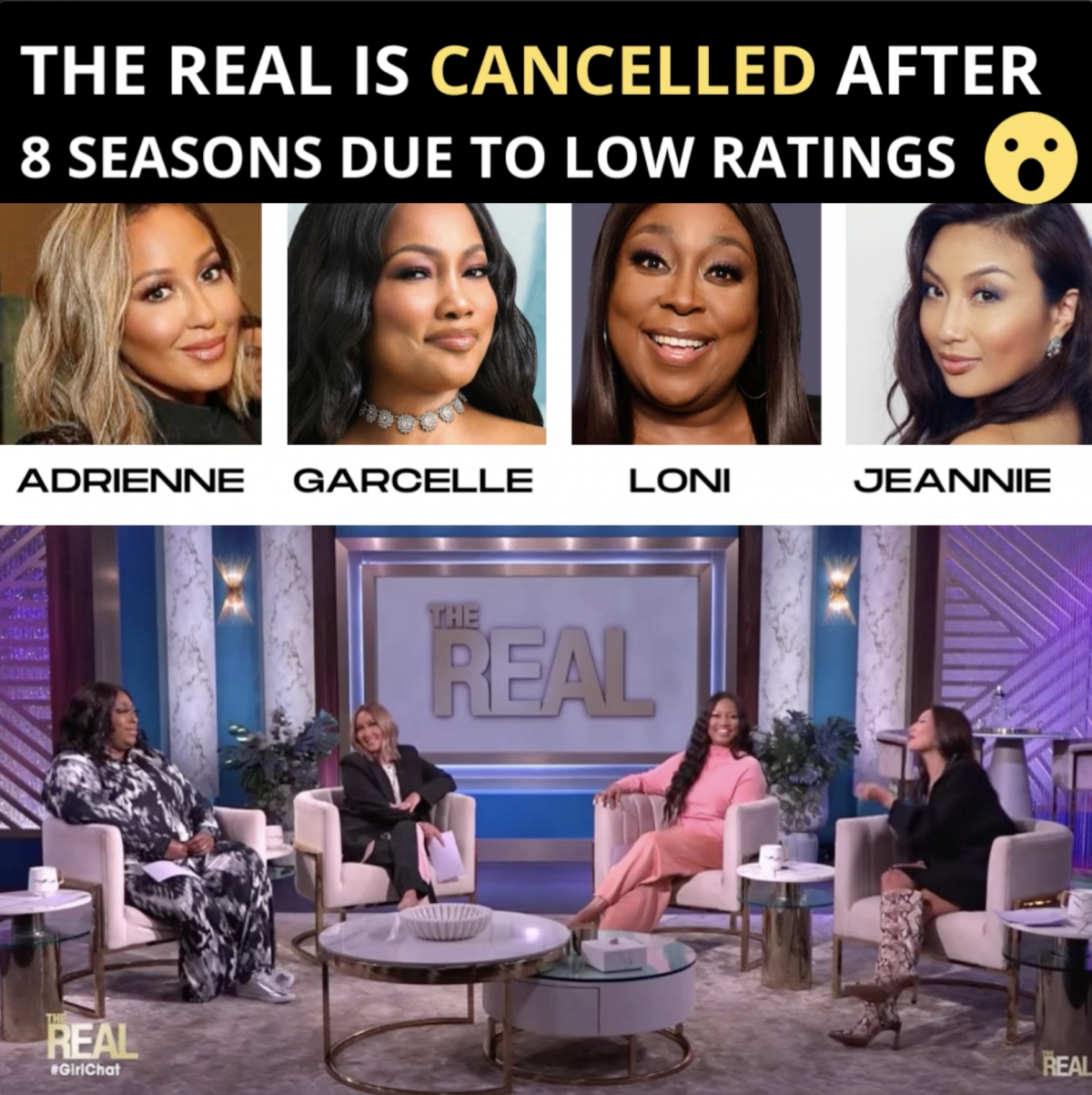 The Real Is Cancelled After 8 Seasons Due To Low Ratings