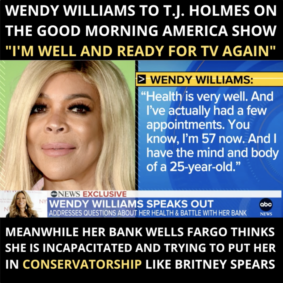 Wendy Williams "I Have The Mind And Body Of A 25 Year Old"