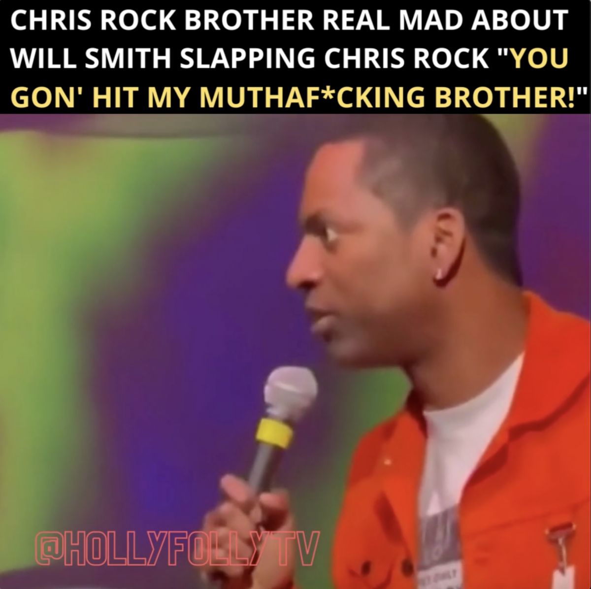 Chris Rock Brother Tony Rock Real Mad About Will Smith Hitting His Brother