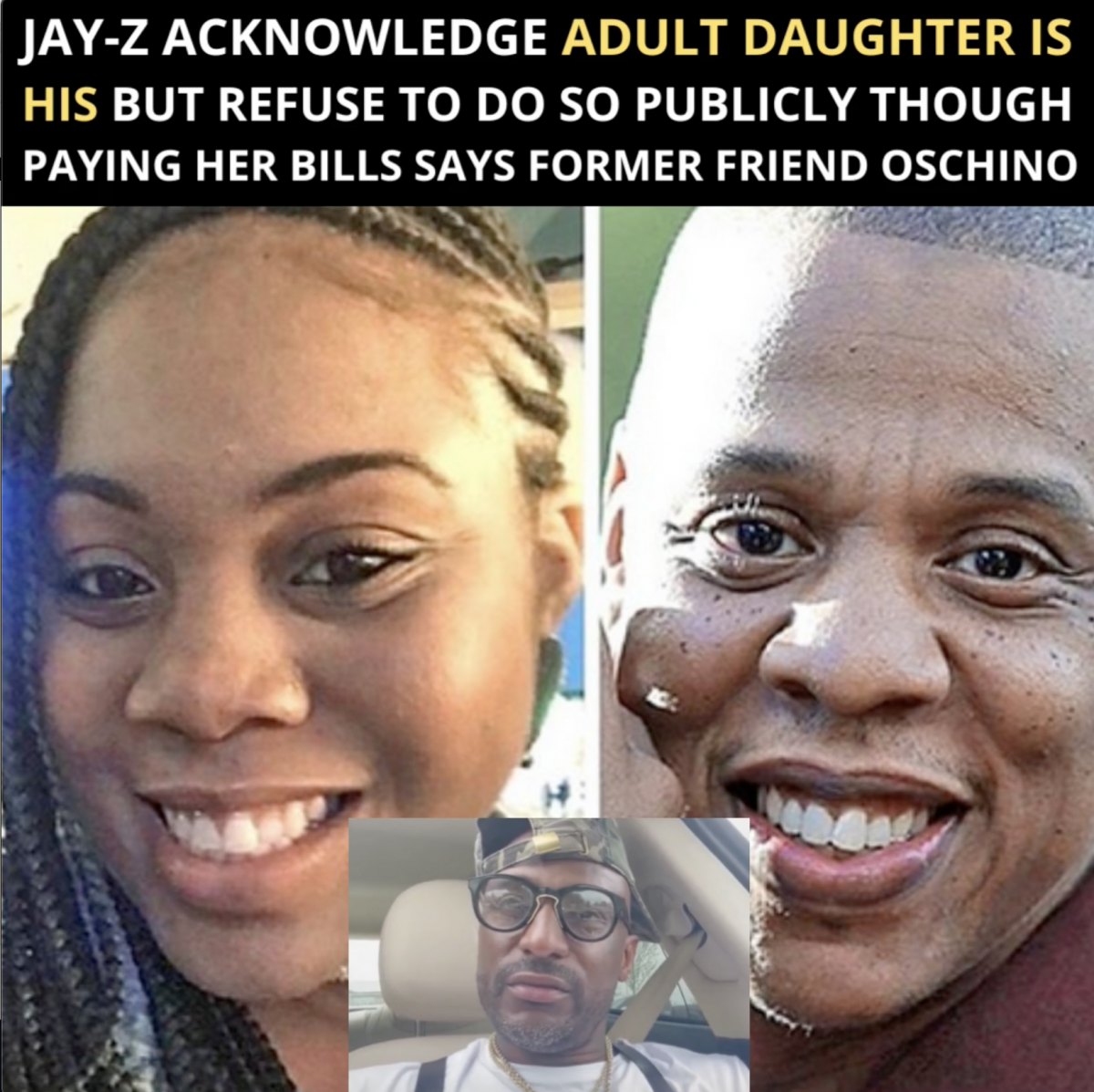 Jay-Z Acknowledge Adult Daughter Is His But Refuse To Do So Publicly Though He Buys Her House & Paying Her Bills