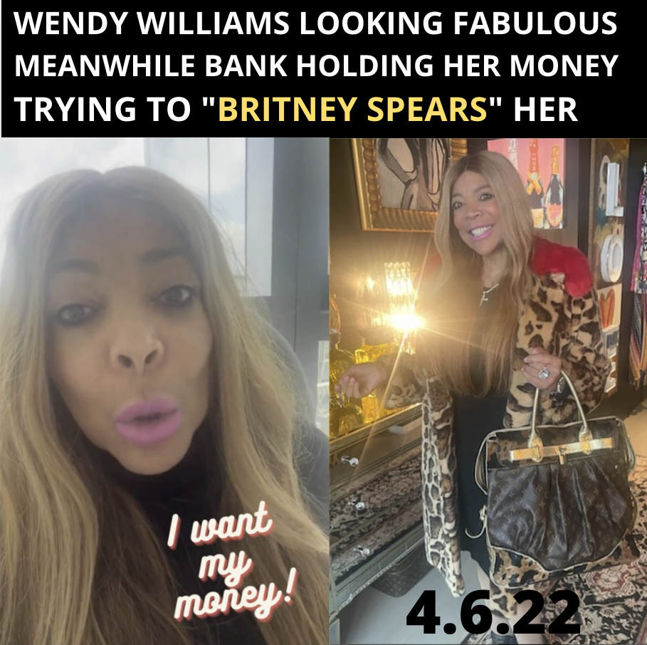 Wendy Williams Is Looking Fabulous As She Prepares For Her TV Reappearance But Her Bank Is Holding Her Money Trying To Britney Spears Her